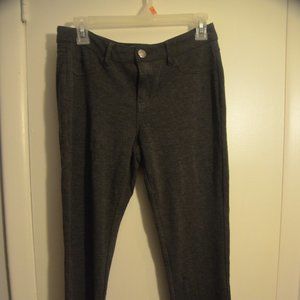 Gray Cotton Pants, Stretchy and Comfortable